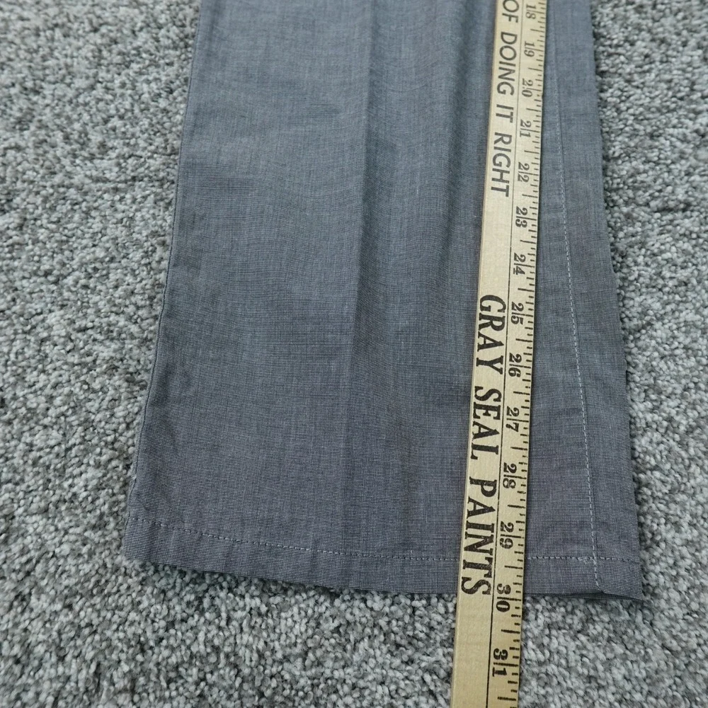 NEW Calvin Klein Pants Mens 30X30 Gray Slim Straight Chino Dress Trouser Career